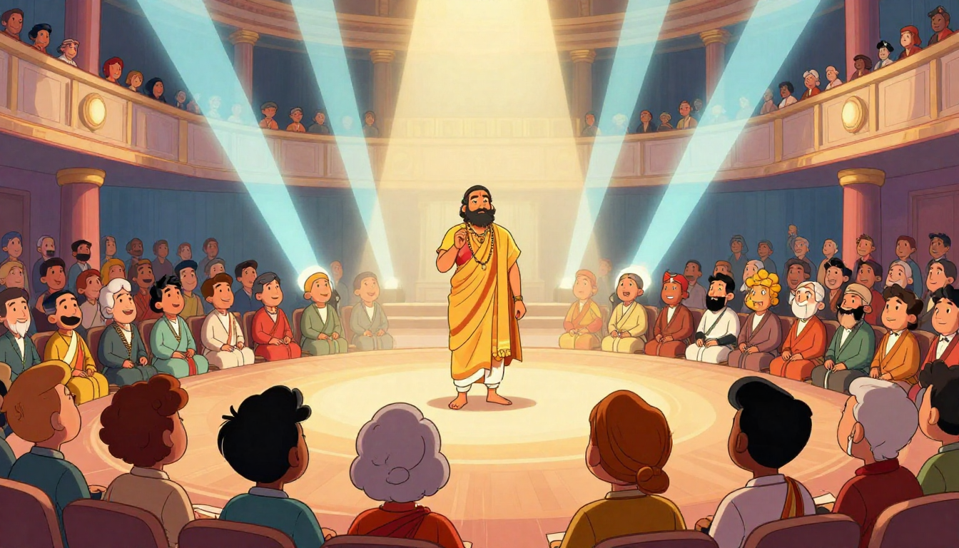 The historic Chicago speech moment from the Swami Vivekananda History record.