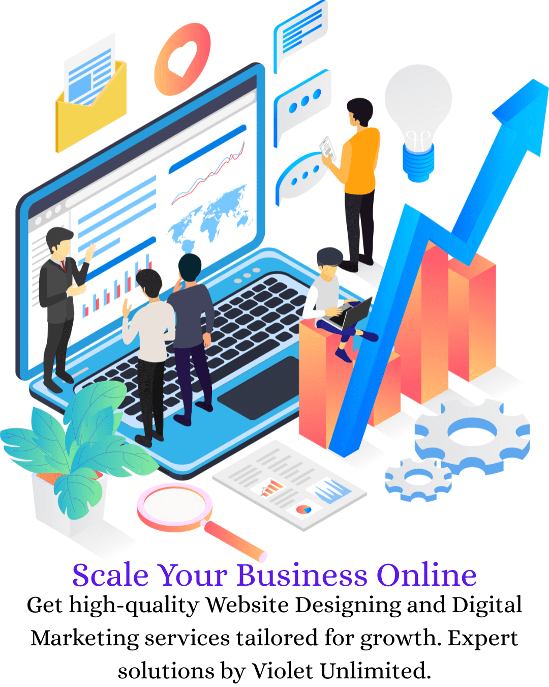 Professional Website Design and Digital Marketing Services by Violet Unlimited